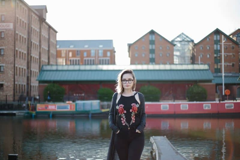 embroidered halter top outfit