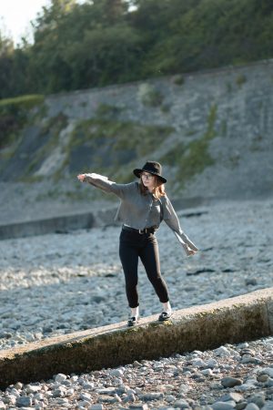 black skinny jeans outfit