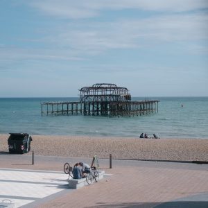old burned pier in brighton | top 3 uk city breaks
